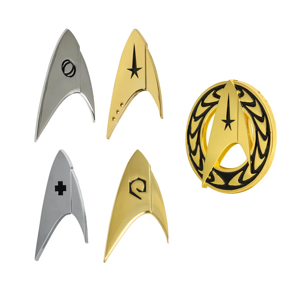 For Star Trek Discovery Cosplay Commander Badge Starfleet Costume Brooches Halloween Uniform Pin Accessories Props Gift 5 Types
For Star Trek Discovery Cosplay Commander Badge Starfleet Costume Brooches Halloween Uniform Pin Accessories Props Gift 5 Types