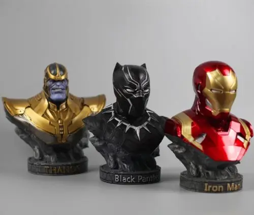 Avengers Infinity War Thanos/ Iron Man /Black Panther Resin Figure Statue 7inch 18CM Height
Avengers Infinity War Thanos/ Iron Man /Black Panther Resin Figure Statue 7inch 18CM Height