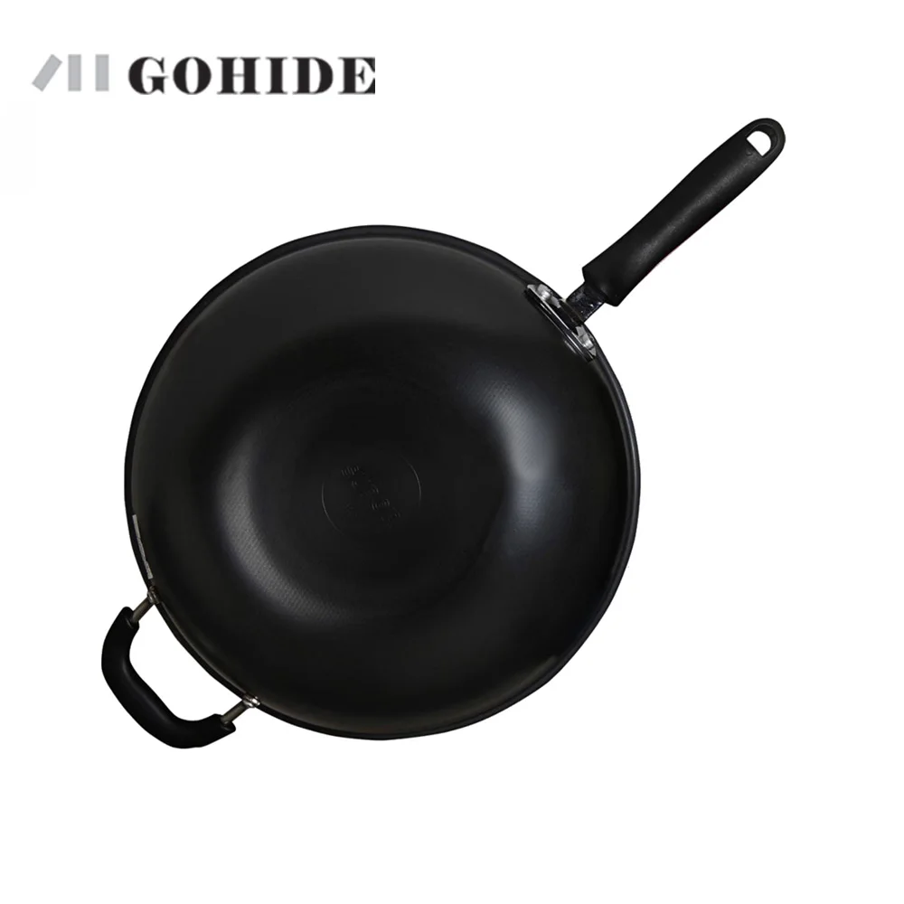JUH Iron Rust Wok Fine Iron Wok Cooking Pot 32cm FC32T11 Coating Woks Smokeless Portable Cooking Pot Kitchen Tools Cookware
JUH Iron Rust Wok Fine Iron Wok Cooking Pot 32cm FC32T11 Coating Woks Smokeless Portable Cooking Pot Kitchen Tools Cookware