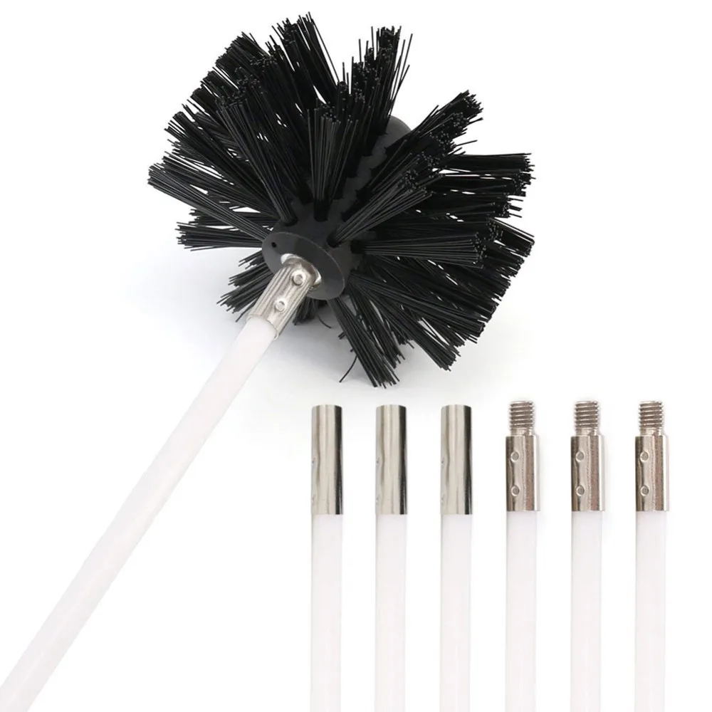 7 Piece/Set Chimney Brush Boiler Brush Set Household industrial chimney boiler dryer cleaning Dryer Duct Cleaning Kit
7 Piece/Set Chimney Brush Boiler Brush Set Household industrial chimney boiler dryer cleaning Dryer Duct Cleaning Kit