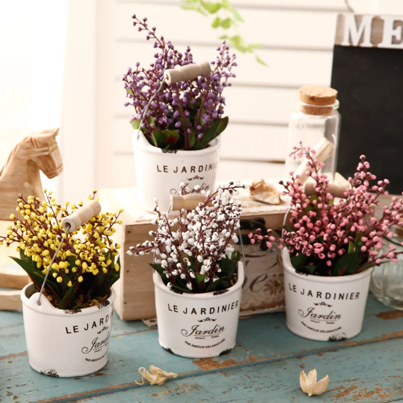 1 Piece Artificial Flower Bonsai for Wedding Decorative Ceramic Potted with Artificial Flowers for Home Decoration Accessories
1 Piece Artificial Flower Bonsai for Wedding Decorative Ceramic Potted with Artificial Flowers for Home Decoration Accessories