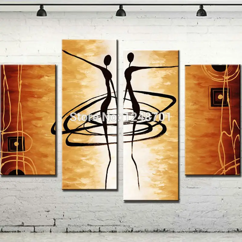 4 Pieces Hand Painted MODERN ABSTRACT OIL PAINTING CANVAS ART Abstract Figures Golden Decoration Oil Painting For Wall Decor
4 Pieces Hand Painted MODERN ABSTRACT OIL PAINTING CANVAS ART Abstract Figures Golden Decoration Oil Painting For Wall Decor