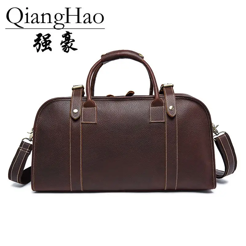 Men genuine leather travel duffel leather travel bag Big vintage crazy horse leather zip around Weekend bag messenger
Men genuine leather travel duffel leather travel bag Big vintage crazy horse leather zip around Weekend bag messenger