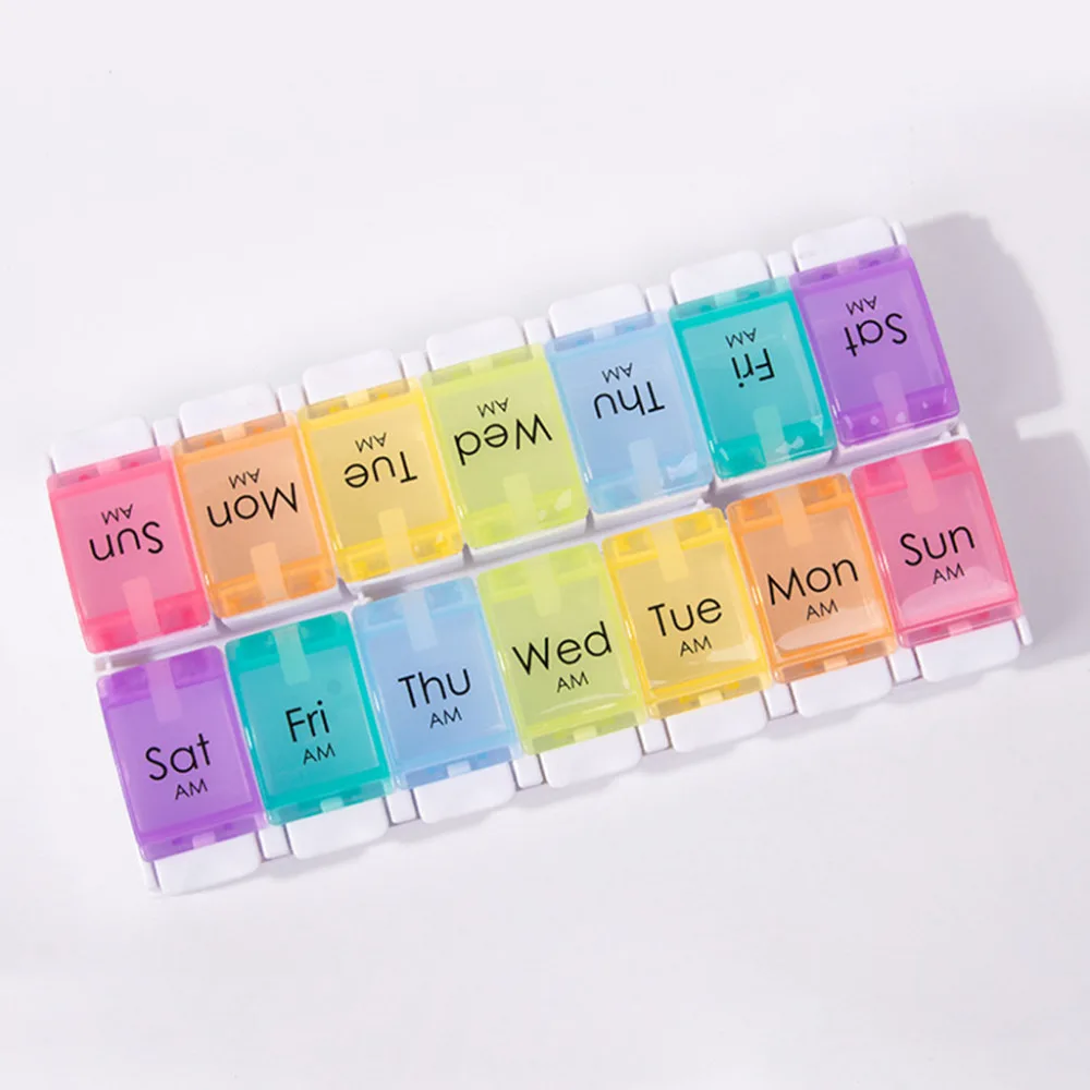 7 Days Pill Medicine Kit Tablet Pillbox Dispenser Organizer Case Pill Box Multicolor Container Daily Pills holder Case Weekly
7 Days Pill Medicine Kit Tablet Pillbox Dispenser Organizer Case Pill Box Multicolor Container Daily Pills holder Case Weekly