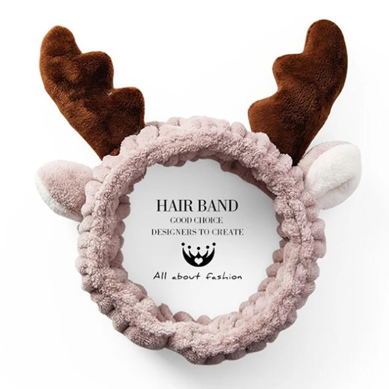 Lovely Soft Elastic antler Headband for Women Girls Makeup Face Washing Hairband Headwrap Coral Fleece Hairband Hair Accessories
Lovely Soft Elastic antler Headband for Women Girls Makeup Face Washing Hairband Headwrap Coral Fleece Hairband Hair Accessories