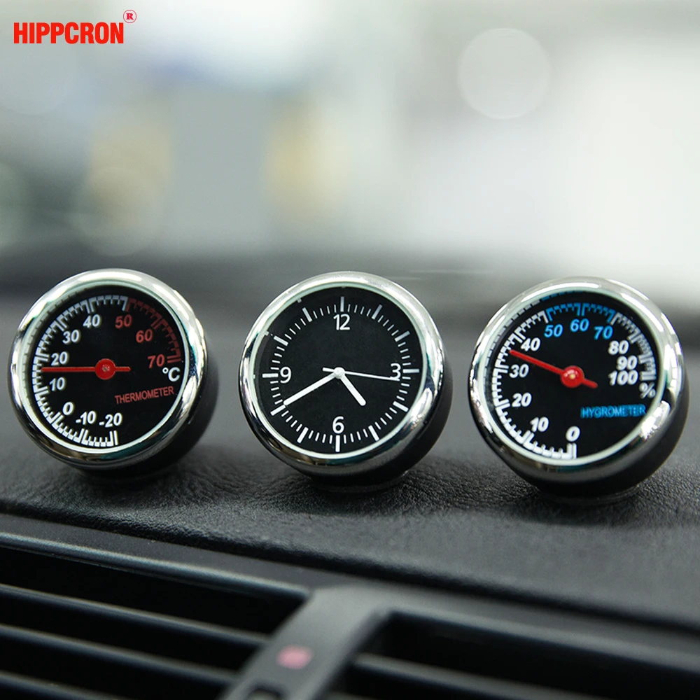Hippcron Car Digital Thermometer/Clock/Hygrometer Pointer Air Conditioning Outlet Clip Ornament Auto Watch Quartz Clock
Hippcron Car Digital Thermometer/Clock/Hygrometer Pointer Air Conditioning Outlet Clip Ornament Auto Watch Quartz Clock