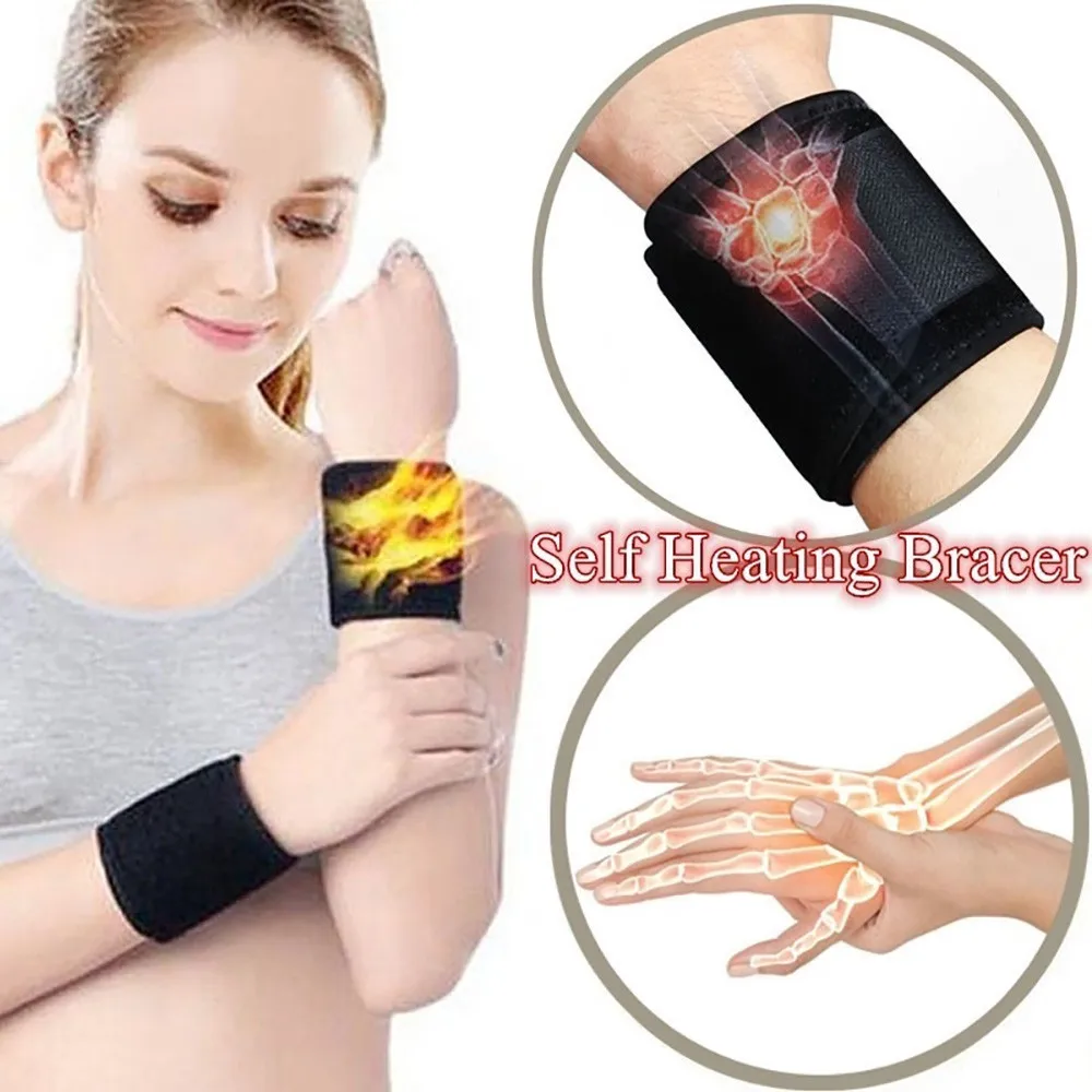 1 Pair Magnetic Self-Heating Therapy Wrist Brace Sports Protection Belt Professional Wrist Belt Outdoor Indoor Accessories 11.22
1 Pair Magnetic Self-Heating Therapy Wrist Brace Sports Protection Belt Professional Wrist Belt Outdoor Indoor Accessories 11.22