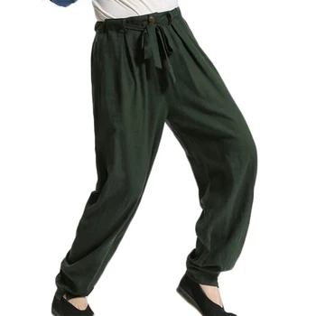 Plus size Comfortable pure linen men's casual pants high quality natural linen elastic waist drawstring Wide-Leg Trousers
Plus size Comfortable pure linen men's casual pants high quality natural linen elastic waist drawstring Wide-Leg Trousers