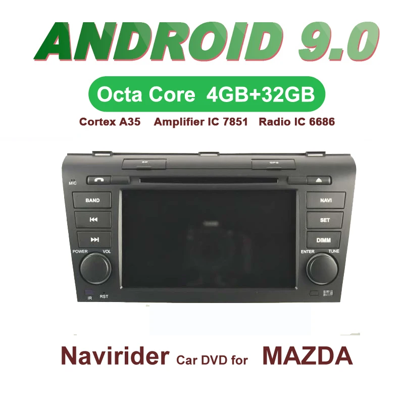 ELANMEY car gps navigation For MAZDA 3 2004-2009 MAZDA3 octa core android 9.0 touch screen CAR DVD multimedia radio BT headunit
ELANMEY car gps navigation For MAZDA 3 2004-2009 MAZDA3 octa core android 9.0 touch screen CAR DVD multimedia radio BT headunit