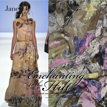 Jane YU 4colors 100x135cm Wholesale 100% Real Mulberry Silk Chiffon Print Grey Green Orange Flower Fabric quality
Jane YU 4colors 100x135cm Wholesale 100% Real Mulberry Silk Chiffon Print Grey Green Orange Flower Fabric quality