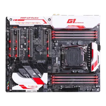 For Gigabyte GA-X99-Ultra-Gaming Original Used Desktop Motherboard X99-Ultra-Gaming EK X99 LGA 2011-V3 DDR4 64G SATA 3 USB3.0
For Gigabyte GA-X99-Ultra-Gaming Original Used Desktop Motherboard X99-Ultra-Gaming EK X99 LGA 2011-V3 DDR4 64G SATA 3 USB3.0