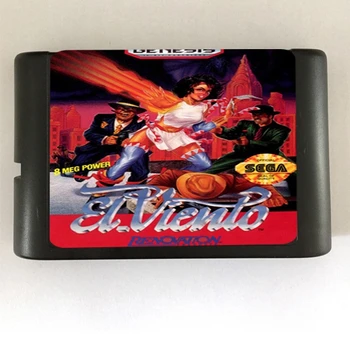 Top quality 16 bit Sega MD game Cartridge for Megadrive Genesis system --- El Viento
Top quality 16 bit Sega MD game Cartridge for Megadrive Genesis system --- El Viento