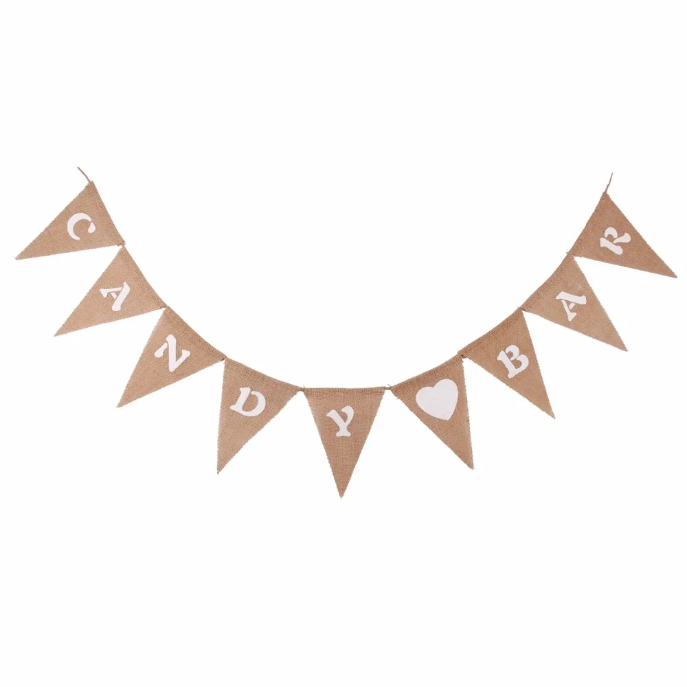 FENGRISE-Wedding-Decoration-Candy-Bar-Banner-Bunting-Hessian-Burlap-Pennant-Just-Married-Mr-Mrs-Birthday-Event (4)