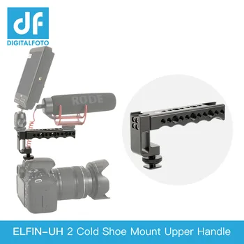 DIGITALFOTO ELFIN-UH Stabilizing Top Handle Cold Shoe Extender Mount with 1/4 3/8 Thread for SLR DSLR Nikon Panasonnic Canon EOS
DIGITALFOTO ELFIN-UH Stabilizing Top Handle Cold Shoe Extender Mount with 1/4 3/8 Thread for SLR DSLR Nikon Panasonnic Canon EOS