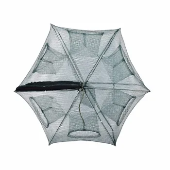 Nylon Foldable Crab Fish 6 Hole Automatic Folding Fishing Net Minnow Shrimp Cage Trap Cast Net Cast Fishing Network High grade
Nylon Foldable Crab Fish 6 Hole Automatic Folding Fishing Net Minnow Shrimp Cage Trap Cast Net Cast Fishing Network High grade