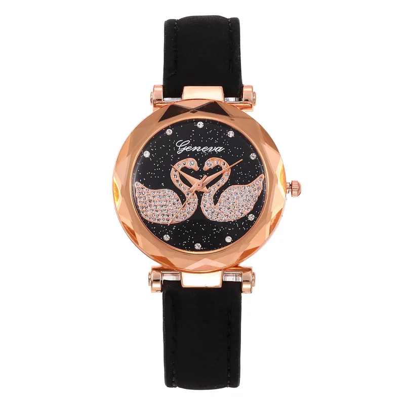 2019 new children's fashion trend simple leisure atmosphere large children's watch mandarin duck pattern starry sky girls watch
2019 new children's fashion trend simple leisure atmosphere large children's watch mandarin duck pattern starry sky girls watch