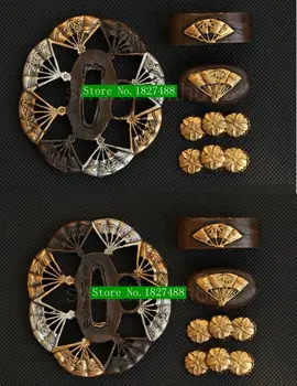 Top Quallty Japanese Samurai Katana Sword Fittings Tsuba Fuchi Kashira Menuki Brass Ornaments Accessories
Top Quallty Japanese Samurai Katana Sword Fittings Tsuba Fuchi Kashira Menuki Brass Ornaments Accessories