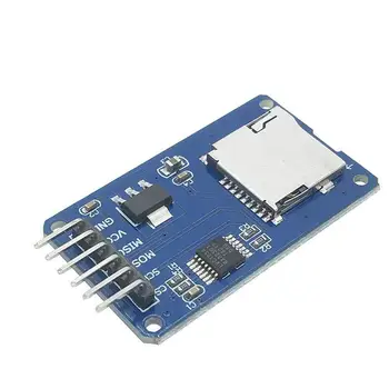 5 Pcs Micro SD Card Micro SDHC Mini TF Card Adapter Reader Module For Arduino R20
5 Pcs Micro SD Card Micro SDHC Mini TF Card Adapter Reader Module For Arduino R20
