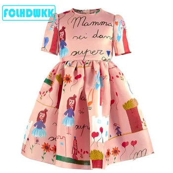 New Spring Kids Dresses For Girls Summer High Quality Girls Clothes Fashion Custom Made Graffiti Dress Girls Party Dresses
New Spring Kids Dresses For Girls Summer High Quality Girls Clothes Fashion Custom Made Graffiti Dress Girls Party Dresses