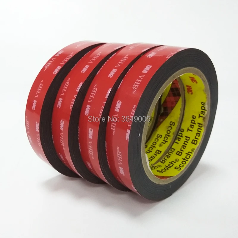 3M VHB 5952 Black Heavy Duty Mounting Double Sided Adhesive Acrylic Foam Tape 5~50mm
3M VHB 5952 Black Heavy Duty Mounting Double Sided Adhesive Acrylic Foam Tape 5~50mm