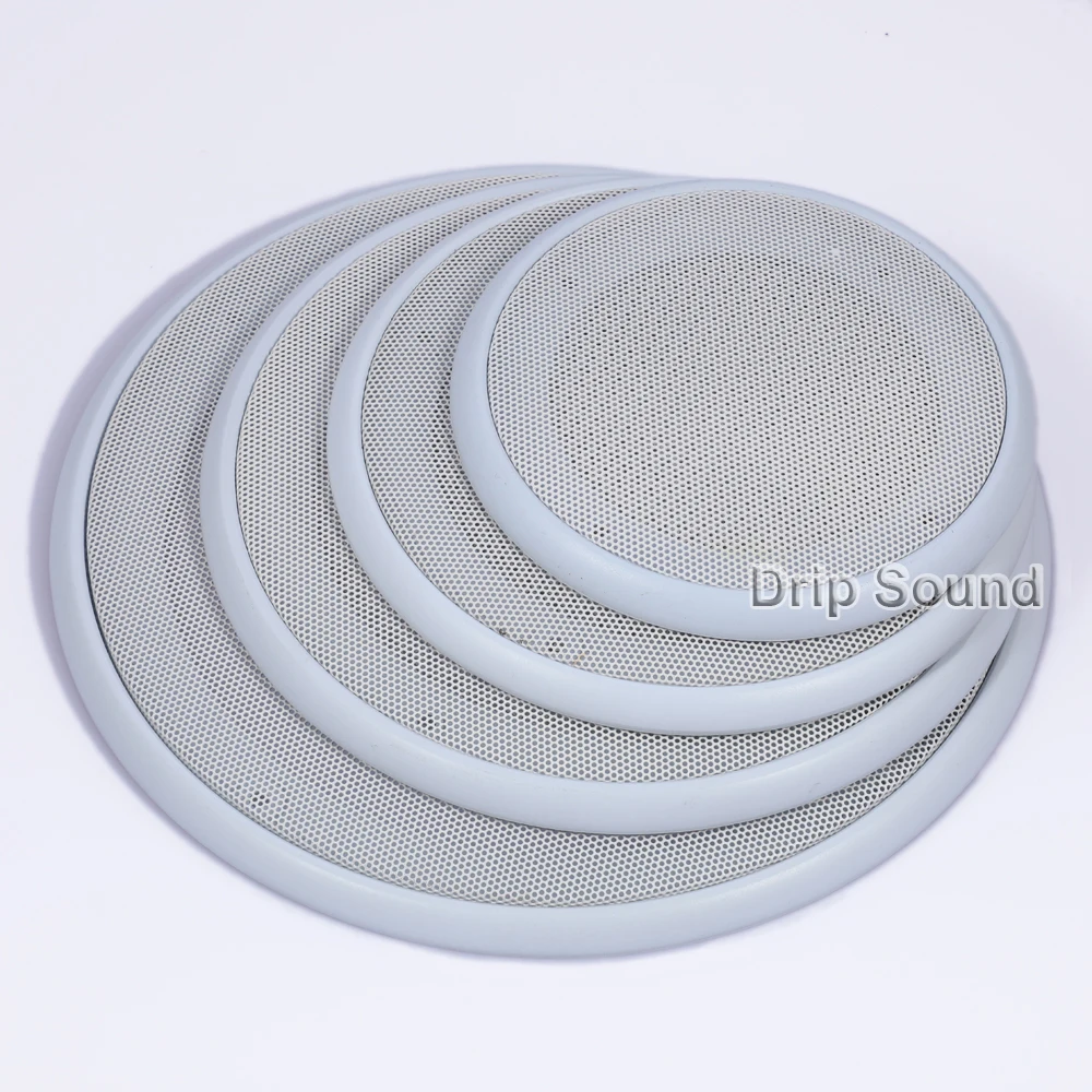 For 4"/5"/6.5"/8" inch Car Audio Speaker Conversion Net Cover Decorative Circle Metal Mesh Grille Protection #White
For 4"/5"/6.5"/8" inch Car Audio Speaker Conversion Net Cover Decorative Circle Metal Mesh Grille Protection #White