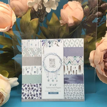 24pcs/Set 6*6inch More Than The Stars Patterned Paper Pack Scrapbooking DIY Planner Card Making Journal Project Letter Pad
24pcs/Set 6*6inch More Than The Stars Patterned Paper Pack Scrapbooking DIY Planner Card Making Journal Project Letter Pad
