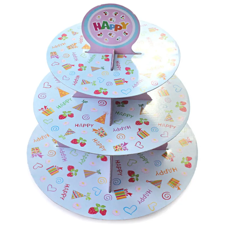 New 3Tier Cardboard Cupcake Cake Muffin Dessert Plate Tray Decorator Dessert Dish Christmas Wedding Birthday Party -35
New 3Tier Cardboard Cupcake Cake Muffin Dessert Plate Tray Decorator Dessert Dish Christmas Wedding Birthday Party -35