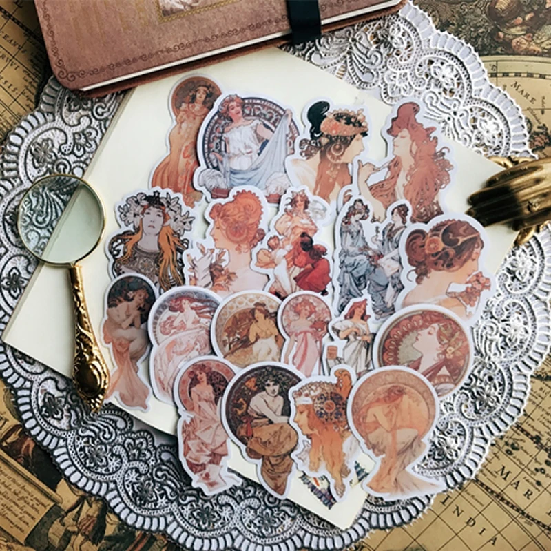 ZFPARTY Vintage Lady Vellum Stickers for Scrapbooking Happy Planner/Card Making/Journaling Project
ZFPARTY Vintage Lady Vellum Stickers for Scrapbooking Happy Planner/Card Making/Journaling Project