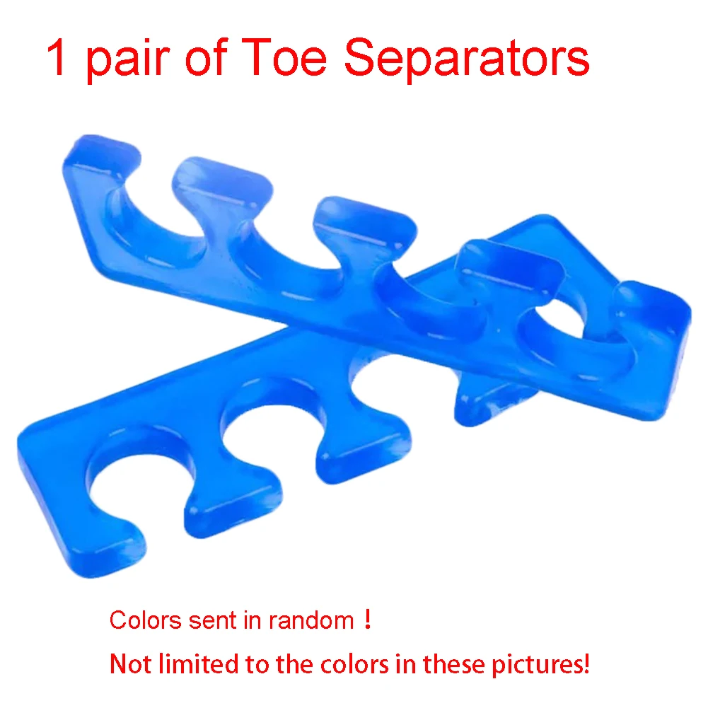 1 pair Reusable Random Color Professional Flexible Popular Soft Silicone Toe Separators Orthodontic straightening
1 pair Reusable Random Color Professional Flexible Popular Soft Silicone Toe Separators Orthodontic straightening