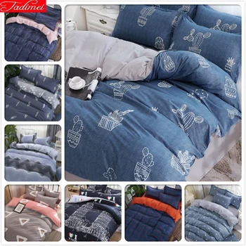 3/4 pcs Duvet Cover Bedding Set Soft Cotton Bed Linens Adult Kids Child Bedspreads Single Full Double Queen King Size Quilt Case
3/4 pcs Duvet Cover Bedding Set Soft Cotton Bed Linens Adult Kids Child Bedspreads Single Full Double Queen King Size Quilt Case