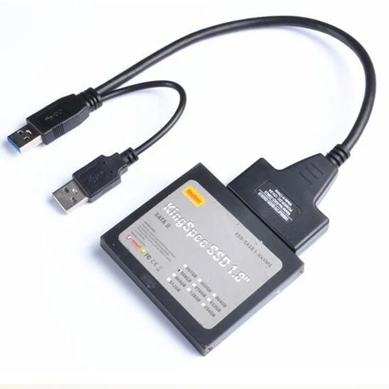 Super velocidad USB 3.0 a SATA 7 + 15 Pin 22 Pin Cable adaptador para disco duro de 2,5 "HDD unidad con
Super velocidad USB 3.0 a SATA 7 + 15 Pin 22 Pin Cable adaptador para disco duro de 2,5 "HDD unidad con