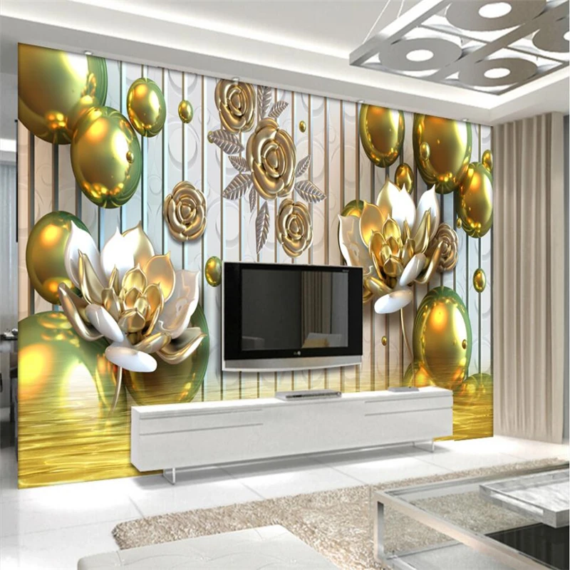 beibehang Stereo relief lotus ball ball TV background wall custom large mural environmental silk silk wallpaper papel de parede
beibehang Stereo relief lotus ball ball TV background wall custom large mural environmental silk silk wallpaper papel de parede