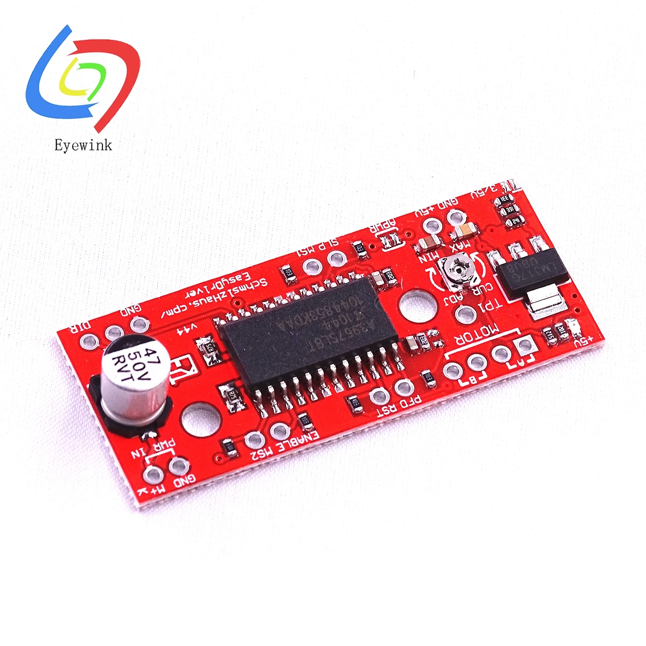 A3967 EasyDriver Stepper Motor Driver V44 for arduino development board 3D Printer A3967 module
A3967 EasyDriver Stepper Motor Driver V44 for arduino development board 3D Printer A3967 module