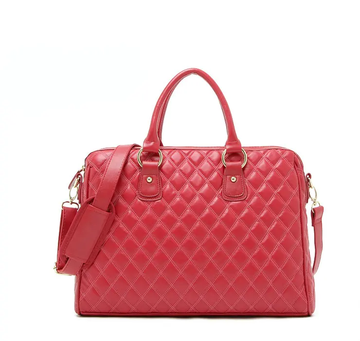 new arrival high quality red exquisite dimond plaid 14 computer women's handbag messenger handbags famous brands
new arrival high quality red exquisite dimond plaid 14 computer women's handbag messenger handbags famous brands