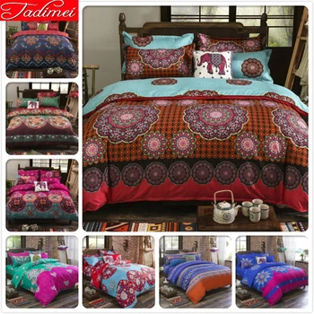 National Style Bedding Set Adult Child Soft Comfortable Cotton Bed Linen Double Queen King Size Bedspreads Bedlinen Duvet Cover
National Style Bedding Set Adult Child Soft Comfortable Cotton Bed Linen Double Queen King Size Bedspreads Bedlinen Duvet Cover