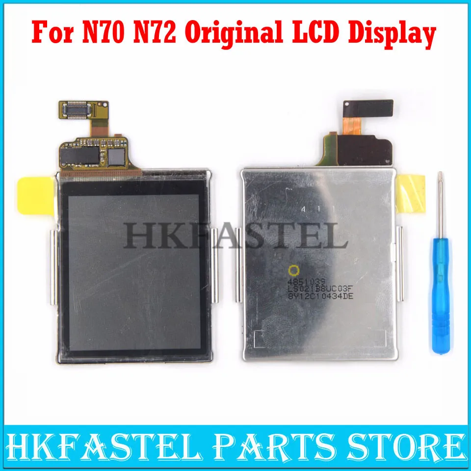Оригинальный ЖК экран hkfatel дигитайзер для Nokia N70 N72 замена ремонта + инструменты