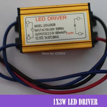 FREE SHIPPING Constant Current 1x3w Waterproof Driver for 1pcs 3W High Power LED AC100-240V
FREE SHIPPING Constant Current 1x3w Waterproof Driver for 1pcs 3W High Power LED AC100-240V