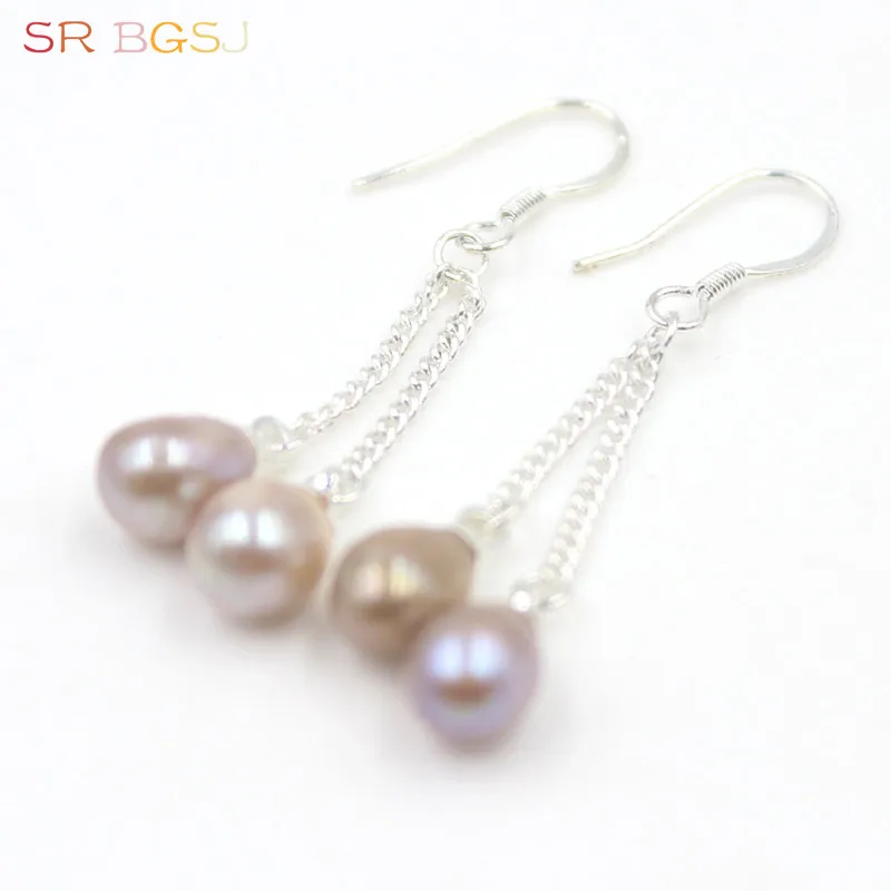 Free Shipping 5 Pairs 8 Colors 5-6mm Freshwater Pearl Beads Double Chains Silver Hook Woman Pearl Dangle Earrings
Free Shipping 5 Pairs 8 Colors 5-6mm Freshwater Pearl Beads Double Chains Silver Hook Woman Pearl Dangle Earrings