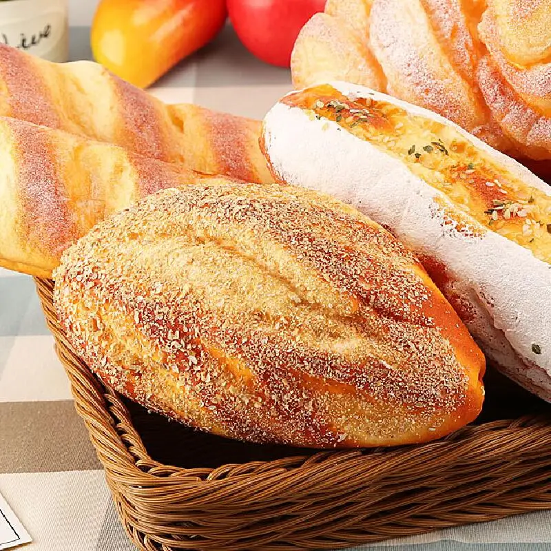 Fake Western Style Fast Food Model Simulation European Oat Bread roasted butter toast Sample Display
Fake Western Style Fast Food Model Simulation European Oat Bread roasted butter toast Sample Display