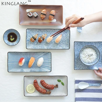 Japanese HENGFENG Blue and White Ceramic LONG Sushi Plate Porcelain Fish Dish for BBQ Restaurant
Japanese HENGFENG Blue and White Ceramic LONG Sushi Plate Porcelain Fish Dish for BBQ Restaurant