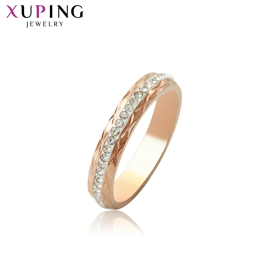 Xuping Newest Ring for Women Stainless Steel Jewelry Stylish Elegant Shinning Family Party Fashion Prime Gift S183.1-16156
Xuping Newest Ring for Women Stainless Steel Jewelry Stylish Elegant Shinning Family Party Fashion Prime Gift S183.1-16156
