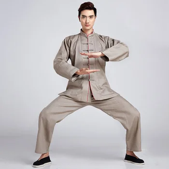 Beige 2015 New Chinese Traditional Men's Cotton Linen Shadowboxing Kung-Fu Jacket Suits Sets 7 Claspers M-3XL WNS201507
Beige 2015 New Chinese Traditional Men's Cotton Linen Shadowboxing Kung-Fu Jacket Suits Sets 7 Claspers M-3XL WNS201507