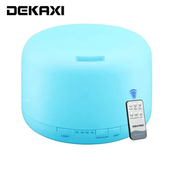 DEKAXI 500ml Remote Control Electric Ultrasonic Humidifier Aromatherapy Essential Oil Aroma Diffuser with 7 Color LED Lights
DEKAXI 500ml Remote Control Electric Ultrasonic Humidifier Aromatherapy Essential Oil Aroma Diffuser with 7 Color LED Lights