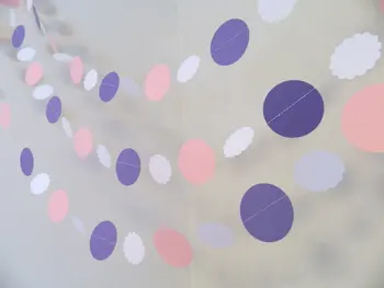Bridal shower decor - Pink and purple Garland - Princess party garland - Pink and purple Baby Shower decor
Bridal shower decor - Pink and purple Garland - Princess party garland - Pink and purple Baby Shower decor