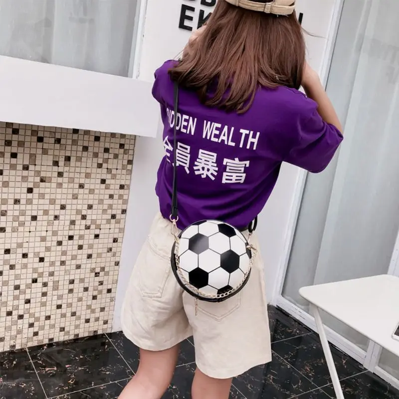 New Basketball Football Shaped Shoulder Messenger Bag Purse Tote Mini Crossbody PU Handbag Adjustable Strap For Women Girls Men
New Basketball Football Shaped Shoulder Messenger Bag Purse Tote Mini Crossbody PU Handbag Adjustable Strap For Women Girls Men