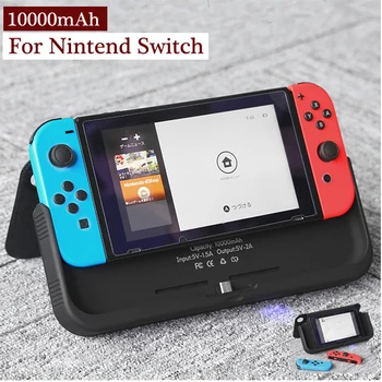 10000mAh Battery Charger Case For Nintend Switch Back Clip Battery Power Bank Leather Stand Holder Case For Nintend Switch
10000mAh Battery Charger Case For Nintend Switch Back Clip Battery Power Bank Leather Stand Holder Case For Nintend Switch