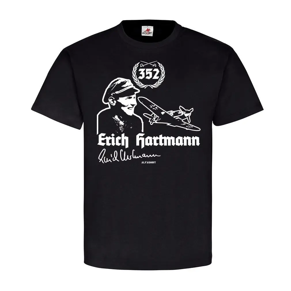 2019 Summer Brand Clothing Erich Hartmann Me109 Luftwaffe Ritterkreuz Trager Fliegerass Unterschrift Novelty T Shirt 
2019 Summer Brand Clothing Erich Hartmann Me109 Luftwaffe Ritterkreuz Trager Fliegerass Unterschrift Novelty T Shirt