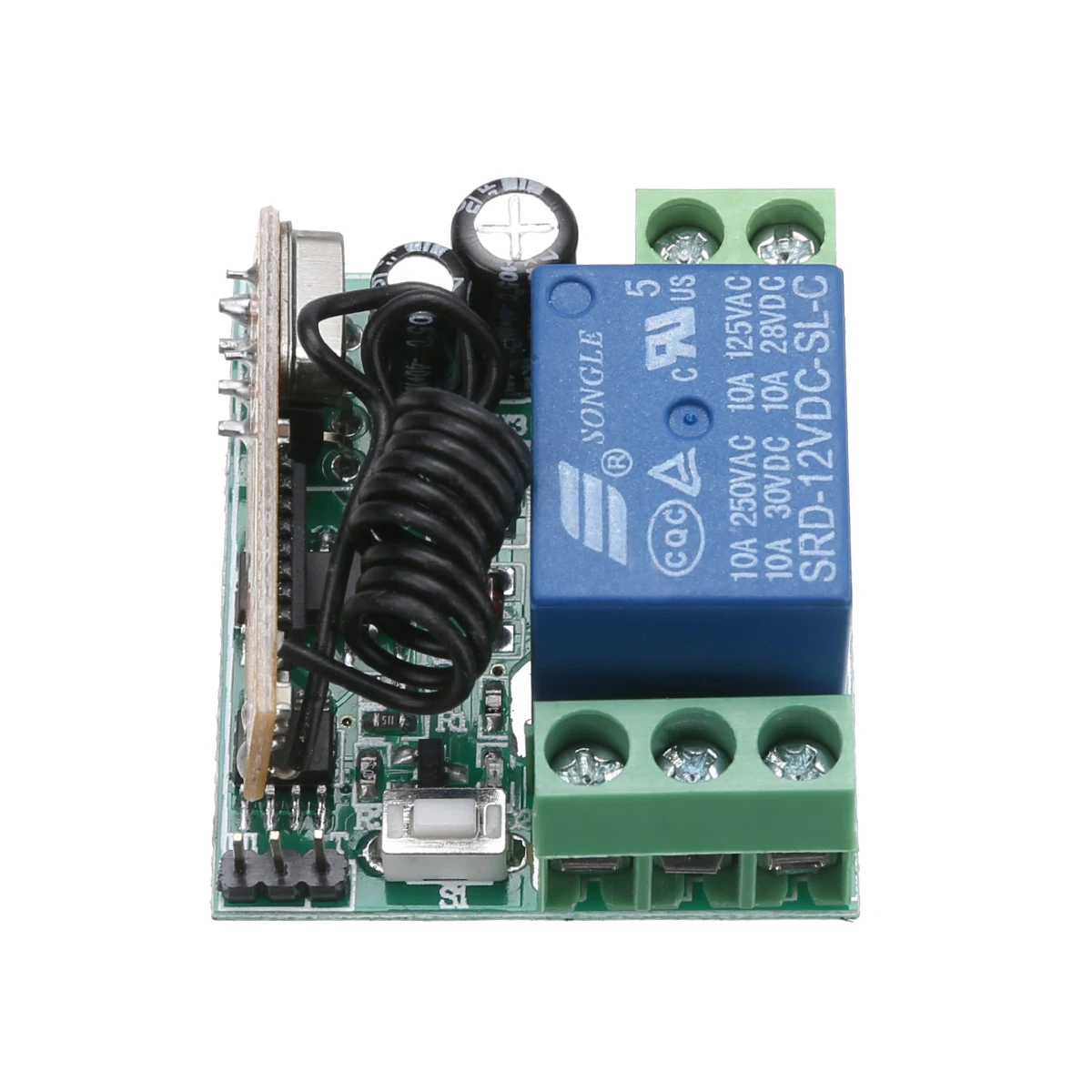Mayitr 1pc DC 12V 2CH Wireless Remote Control 315MHZ Professional Radio Relay Switch Transceiver Receiver Kits