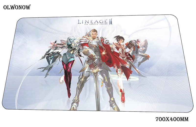 lineage 2 mousepad 700x400x3mm gaming mouse pad big gamer mat Adorable computer desk padmouse keyboard HD pattern play mats
lineage 2 mousepad 700x400x3mm gaming mouse pad big gamer mat Adorable computer desk padmouse keyboard HD pattern play mats