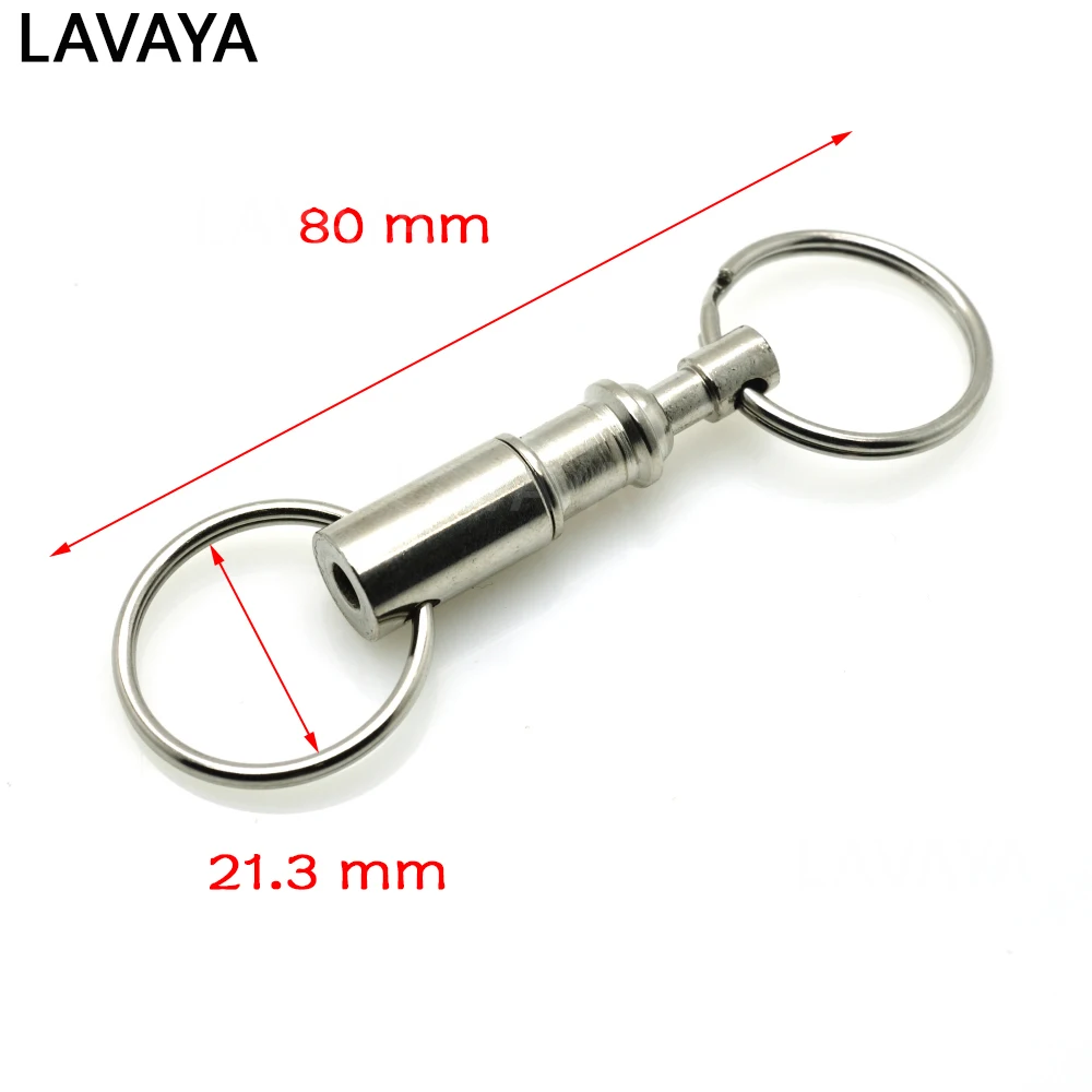 1PCS Removable Keyring Quick Release Keychain Dual Detachable Key Ring Snap Lock Holder Steel Pull-Apart Key Rings
1PCS Removable Keyring Quick Release Keychain Dual Detachable Key Ring Snap Lock Holder Steel Pull-Apart Key Rings